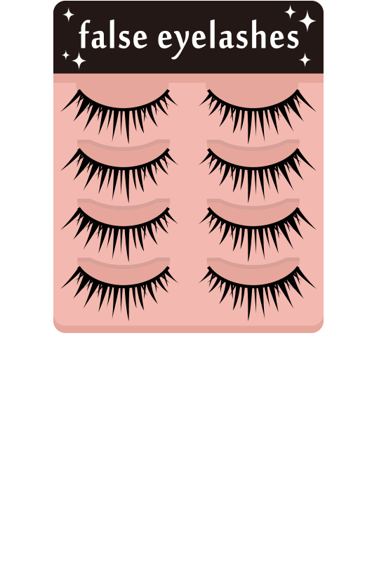 つけまつげとの違い